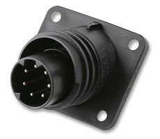 Industrial Circular Plug 7 Position Panel Mount Connector PX0941/07/P - for Industrial Automation, Machinery & Control Panel Wiring