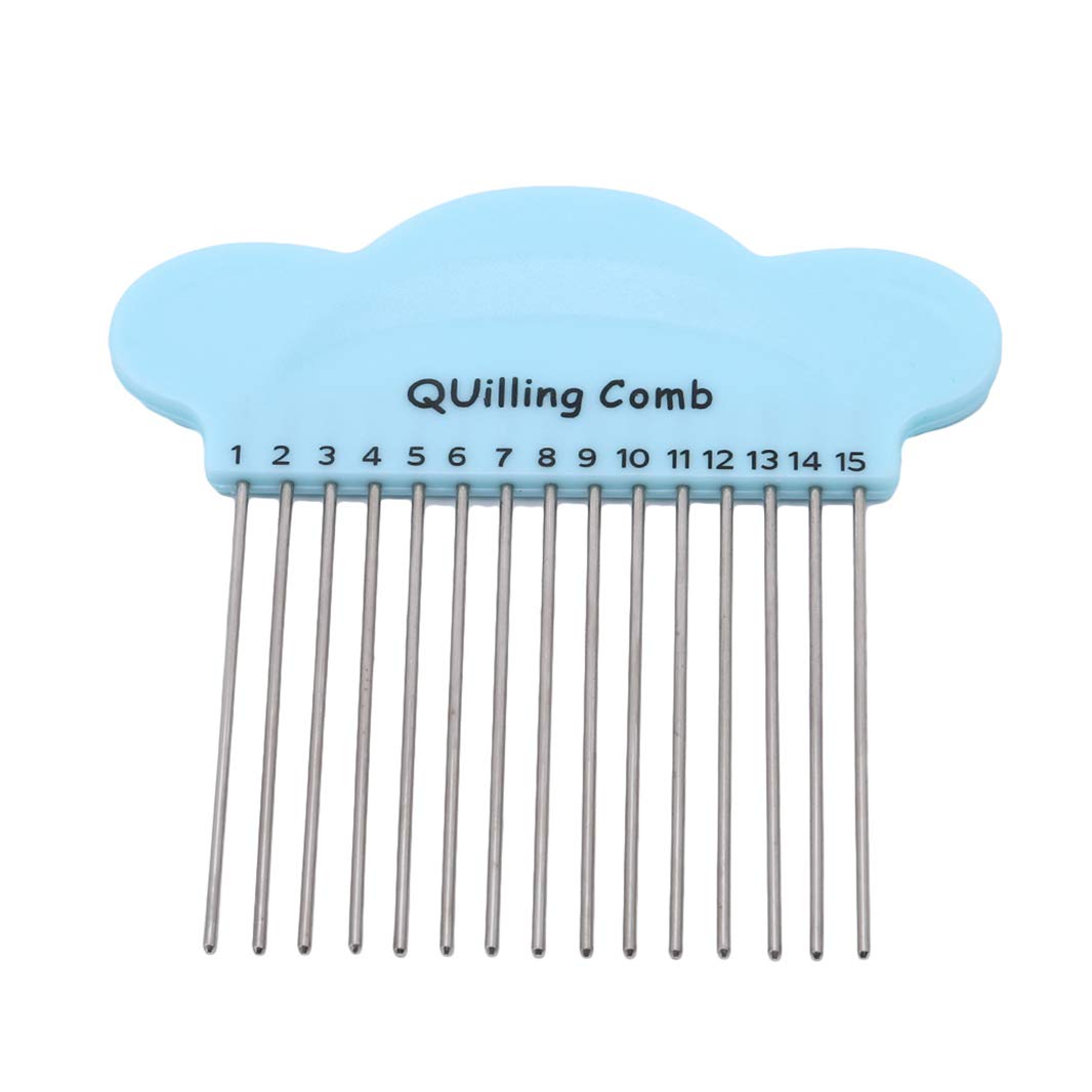 Guoshang Paper Quilling Comb Tool - DIY Craft Tool for Creating Loops, Origami & Carding Art - Perfect for Scrapbooking, Greeting Cards & Home Decor Projects