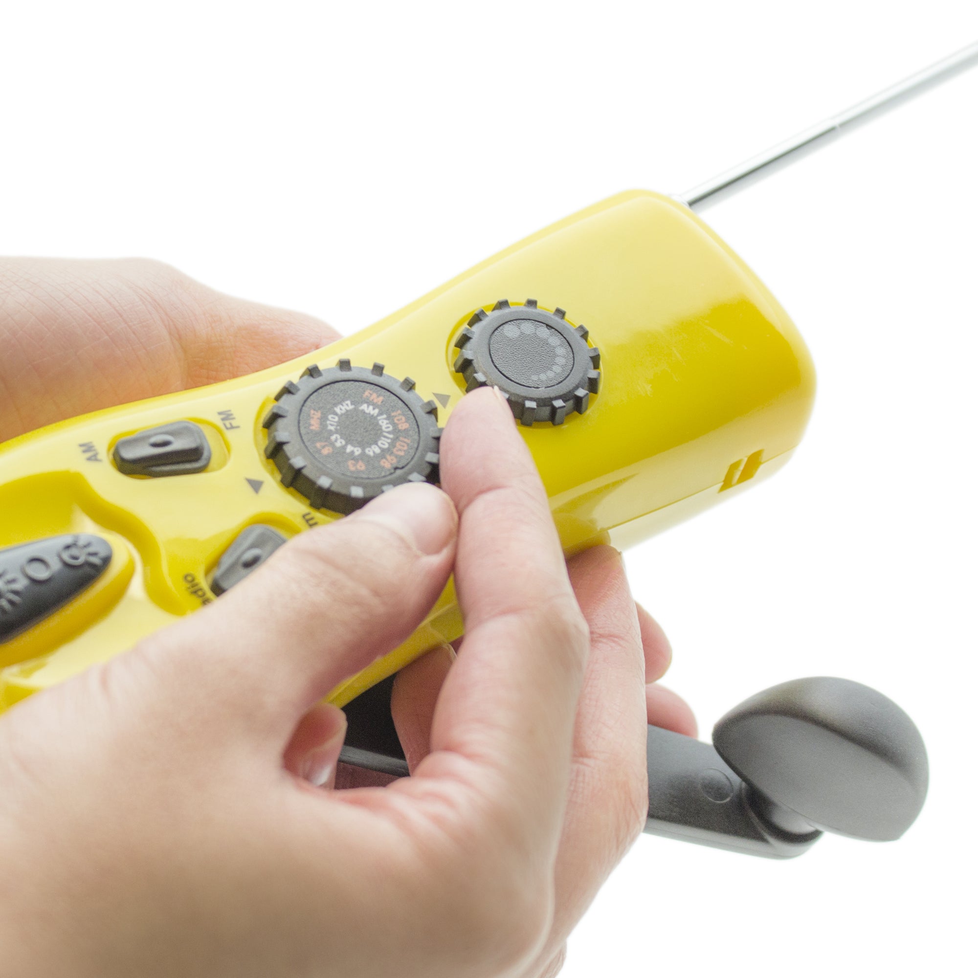 Dynamo Hand Crank Emergency Radio Flashlight - No Batteries Needed, Perfect for Camping, Hiking & Power Outages