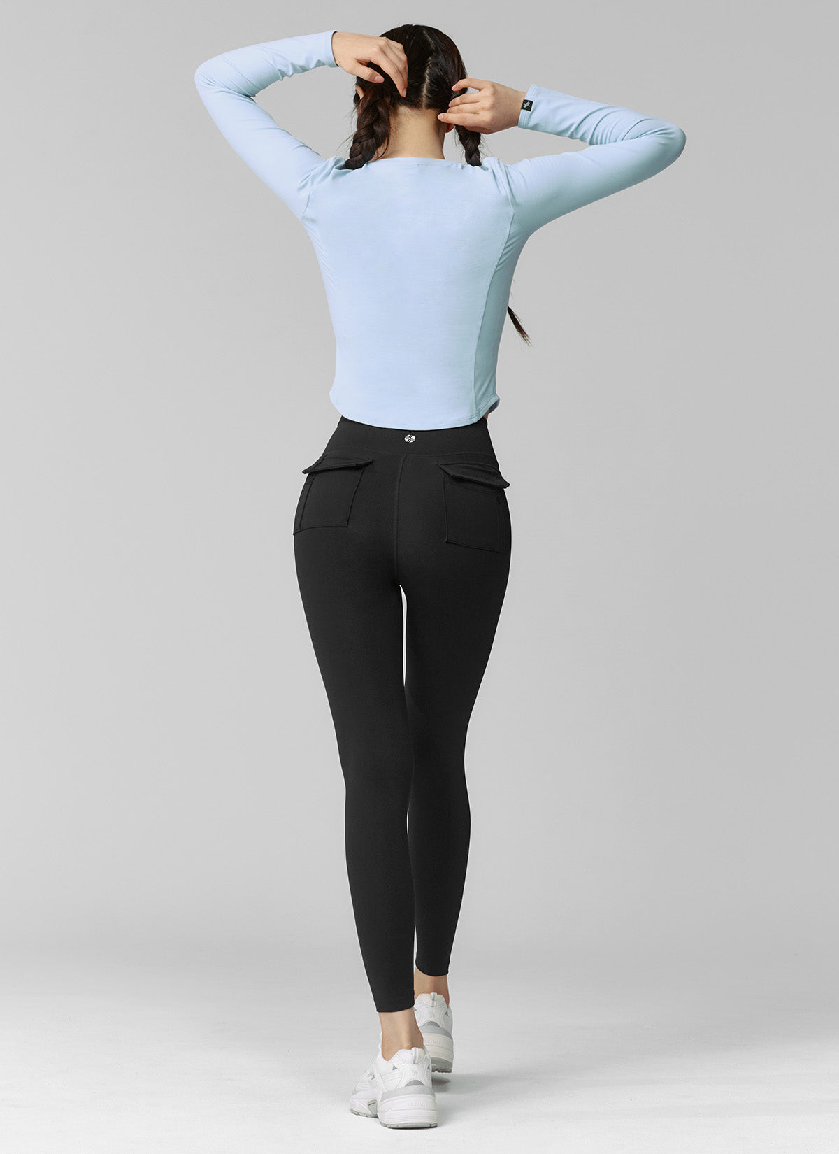 Black Label 360N High Waist Pocket Leggings for Women - Yoga, Running, Gym & Everyday Wear