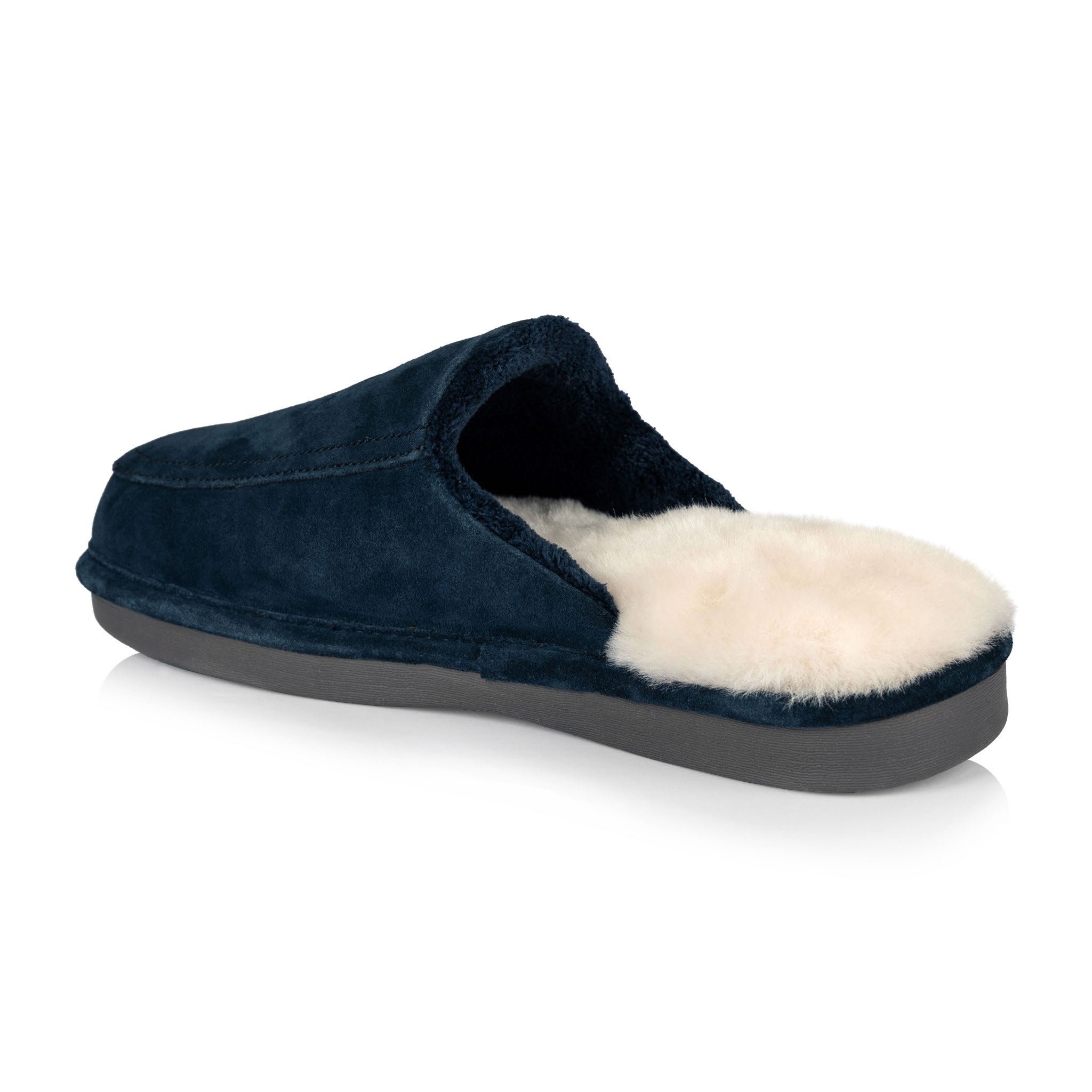 Men's Navy Blue Slippers for Toddlers - Comfortable Indoor/Outdoor House Shoes for Boys, Perfect for Home, Garden & Casual Wear