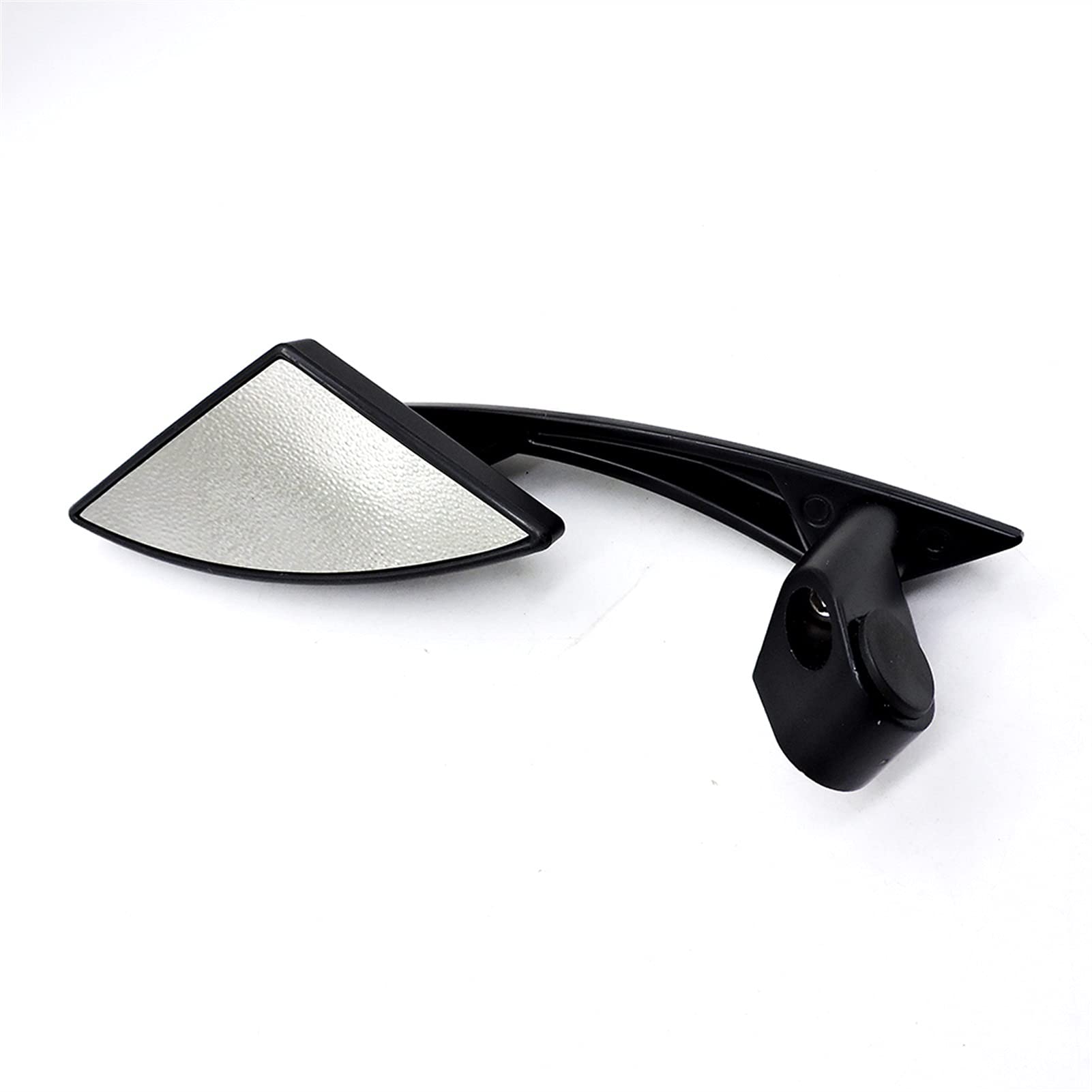 Universal 2-Piece Aluminum Alloy Motorcycle Rearview Mirrors - CNC Machined Triangle Side Mirrors for Harley, Honda, Yamaha & More - Perfect for Cruisers, Touring Bikes & Street Motorcycles