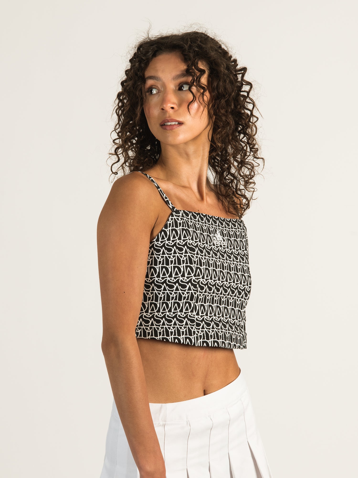 Adidas All Over Print Tank Top for Women - Breathable & Comfortable Workout Shirt - Gym, Running, Yoga, and Casual Wear - Clearance Sale
