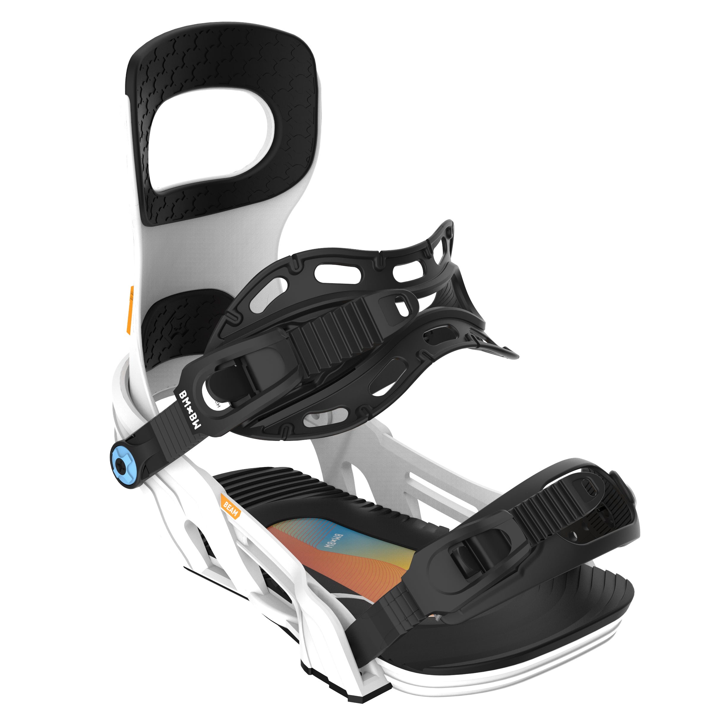 Bent Metal Women's Beam Snowboard Binding 2025 - Lightweight & Responsive Snowboard Bindings for All-Mountain Riding | Perfect for Freestyle & Powder Snowboarding