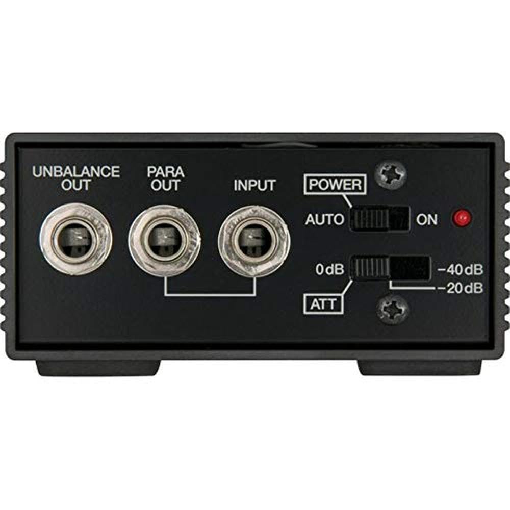 BOSS DI-1 Direct Box Passive Guitar DI Box - Professional Audio Interface for Live Performance & Studio Recording - Perfect for Guitar, Bass & Keyboard Connectivity (Black)