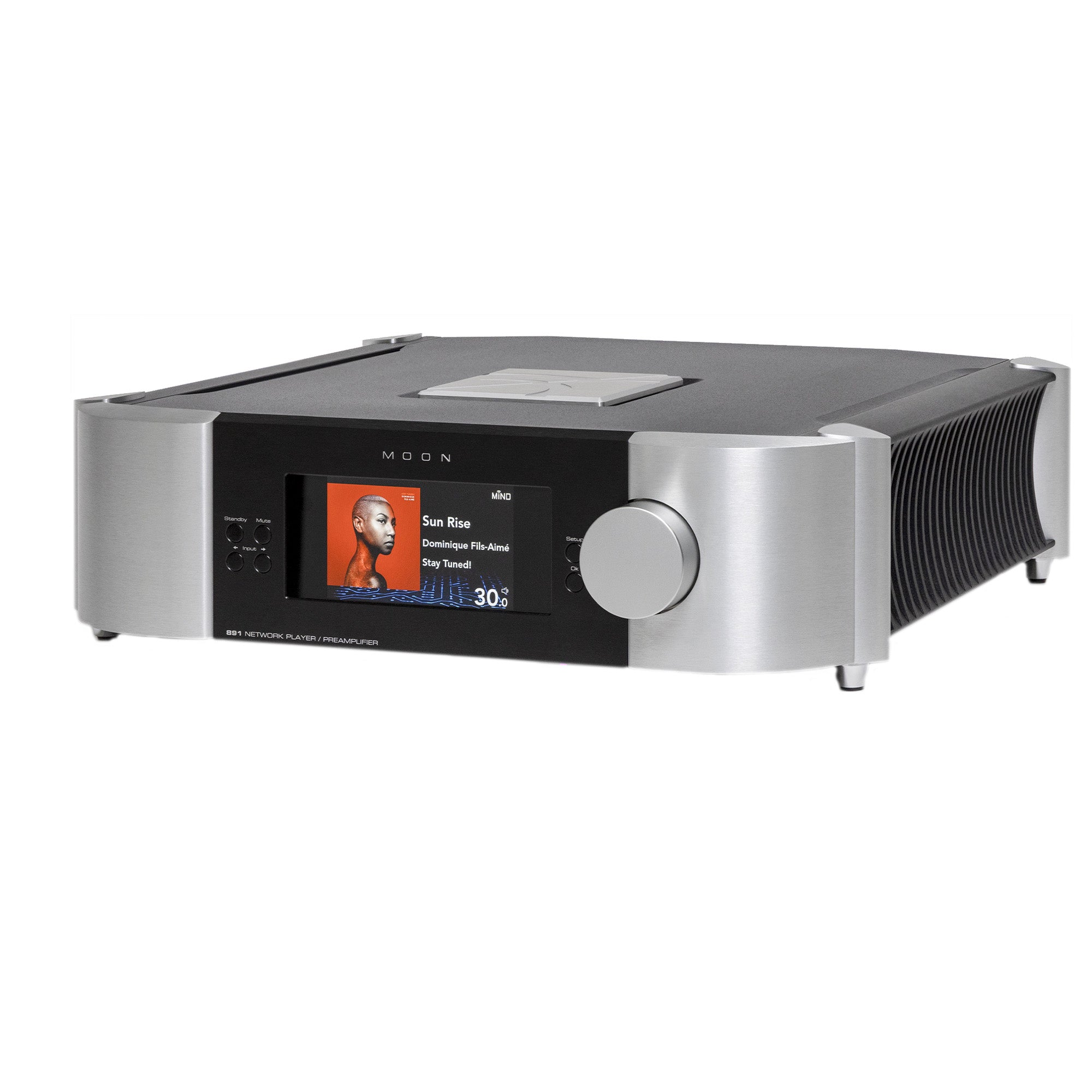Simaudio MOON 891 High-End Network Audio Player & Preamplifier - Stream Hi-Res Music for Home Theater & Audiophile Systems