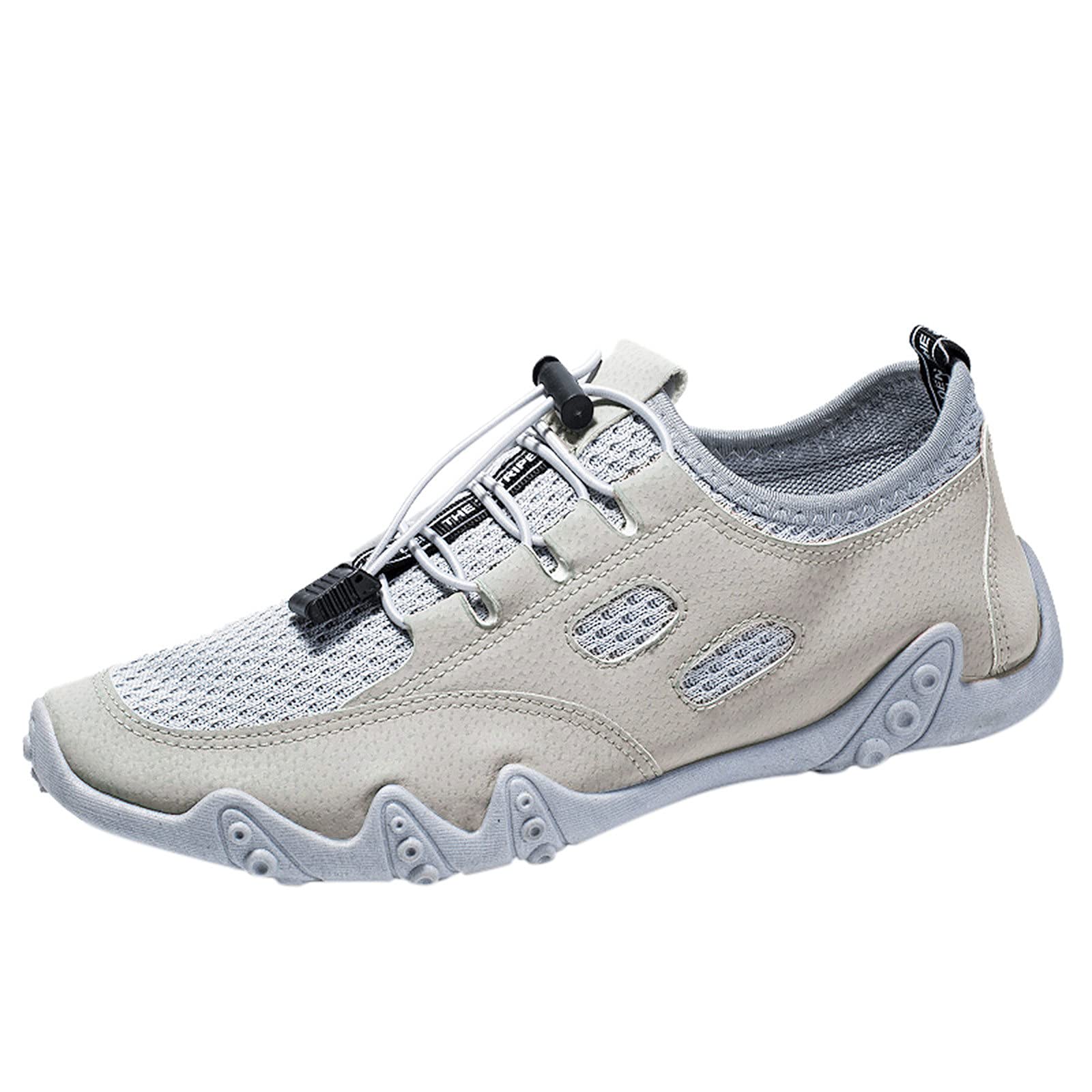 Breathable Men's Summer Mesh Hiking Shoes - Lightweight Comfortable Walking Sneakers for Outdoor Travel & Adventure | Perfect for Hiking, Camping & Casual Wear