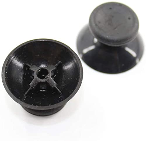 6Pcs Black 3D Mushroom Analog Stick Joystick Thumb Grips Caps with Screwdriver Tool for Xbox 360 Controller - Improve Gaming Comfort & Grip for Long Play Sessions