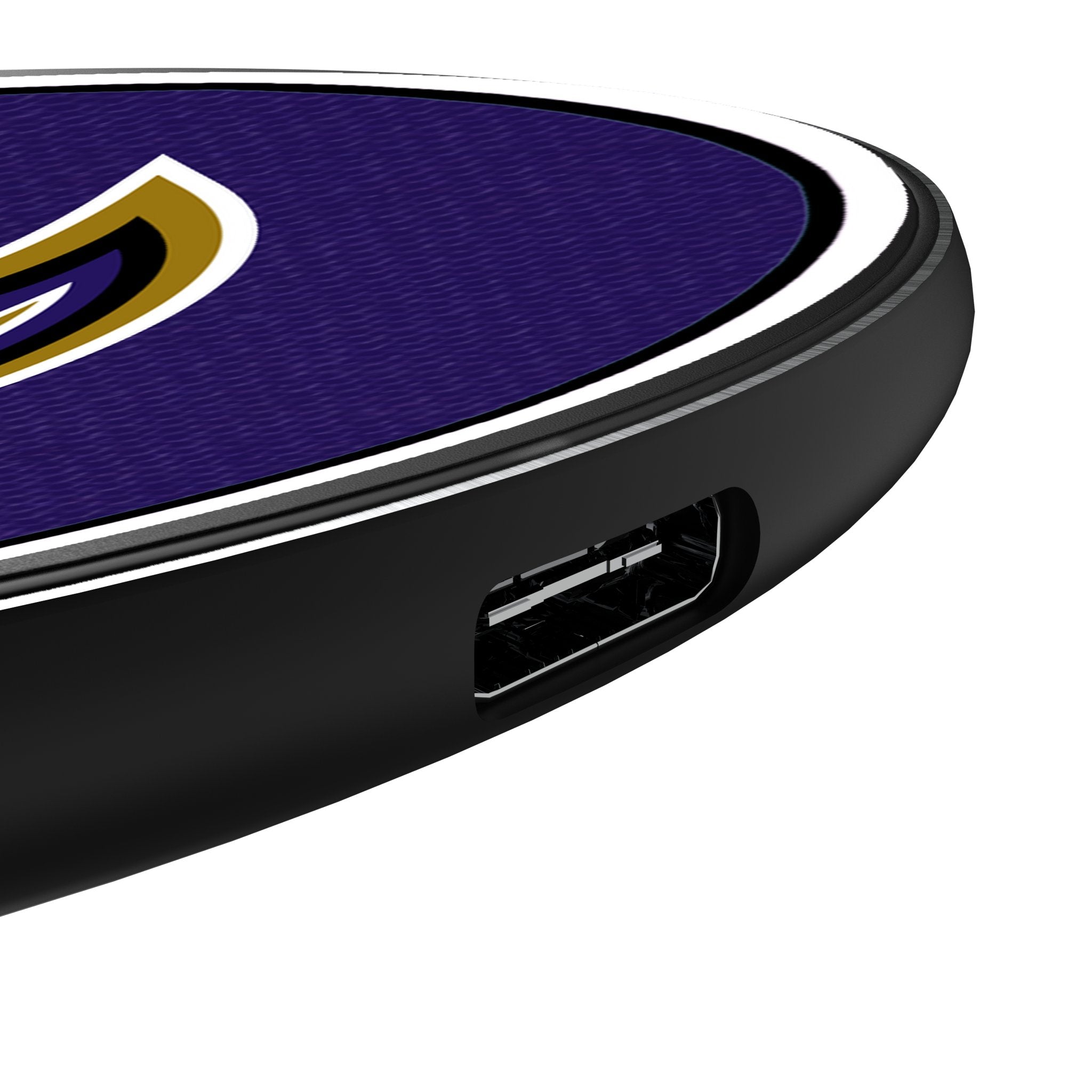Baltimore Ravens 15W Fast Wireless Charger - NFL Team Logo Qi-Certified Charging Pad for iPhone, Samsung, AirPods - Perfect for Home, Office & Car Use