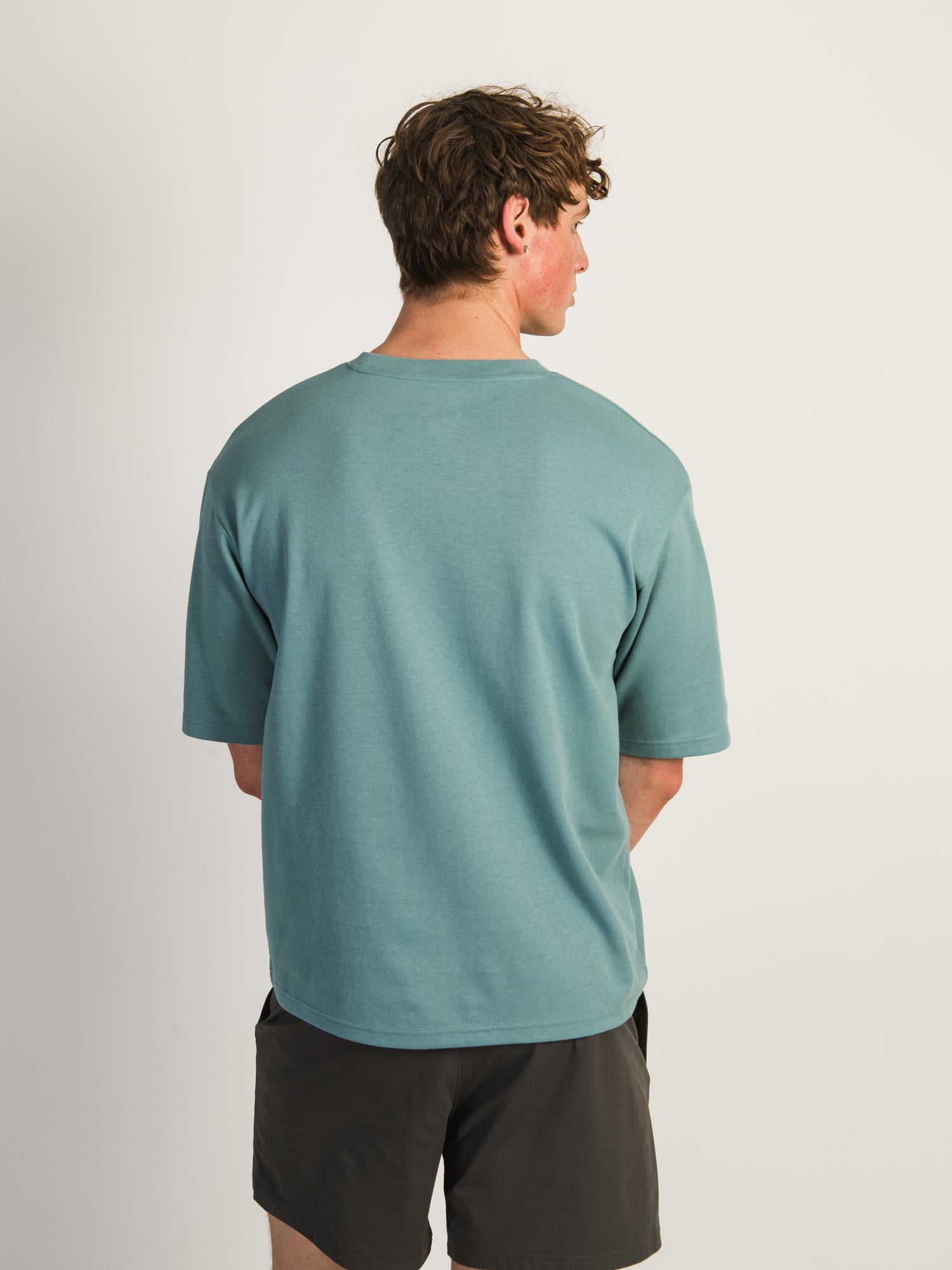 BOXY FIT TEE - Relaxed Fit Women's T-Shirt in Teal Color | Casual Wear, Layering & Everyday Outfits