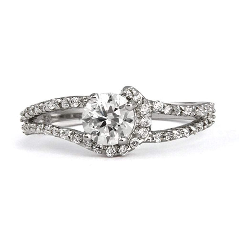 EVE'S ADDICTION Sterling Silver Brilliant Cut CZ Promise Rings for Women - Elegant Anniversary & Valentine's Day Gift for Her, Mom, Girlfriend - Perfect for Engagements, Weddings & Romantic Occasions