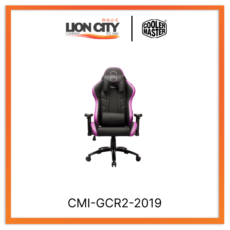 Cooler Master CMI GCR2 2019 CM Caliber R2 Ergonomic Gaming Chair with Lumbar Support - 2 Year Warranty - Perfect for PC Gaming, Esports & Home Office Setup