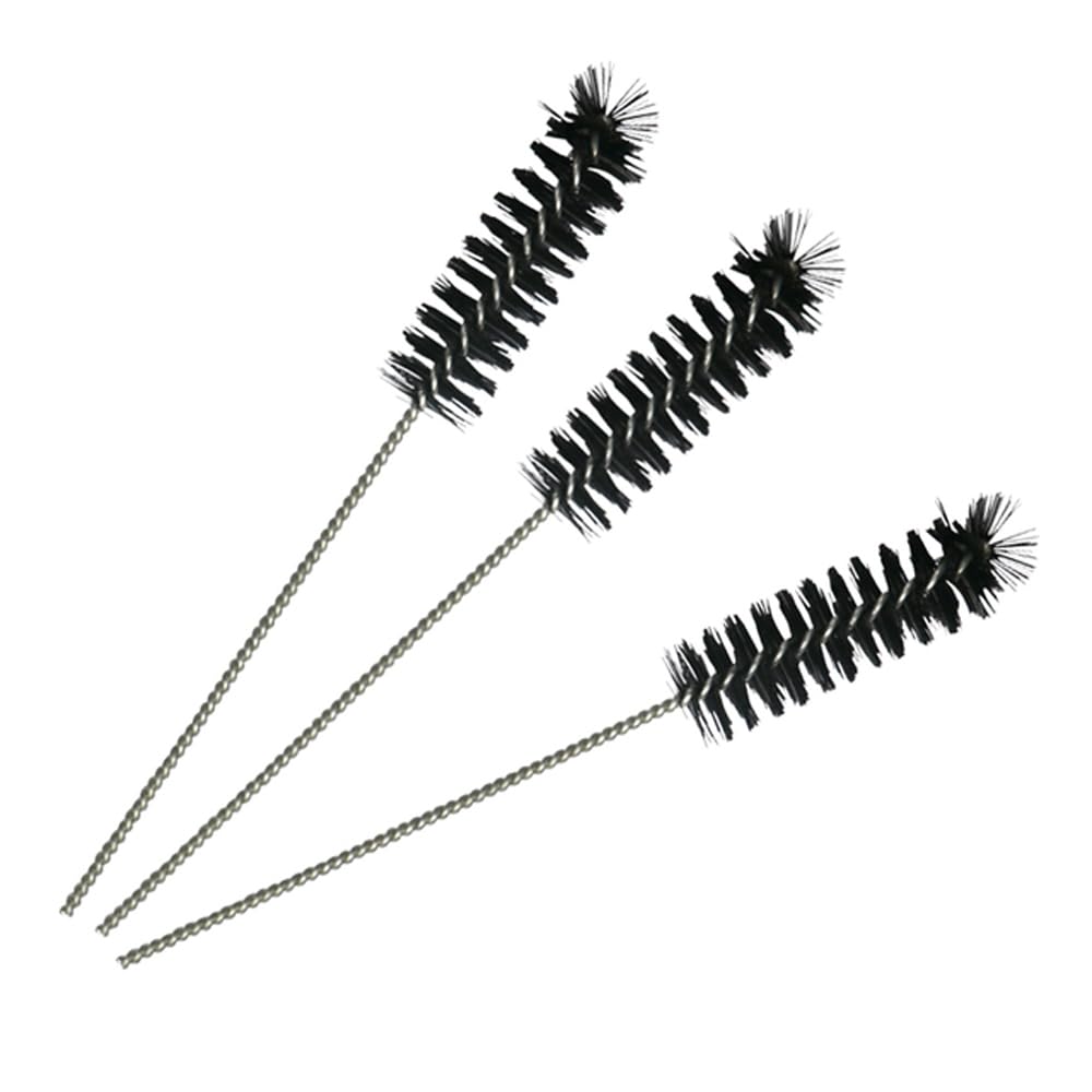 3 Pack Carburetor Cleaner Brush Kit - Long Nylon Brushes for Car Engine Air Inlet & Combustion Chamber Cleaning - Auto Maintenance Tool