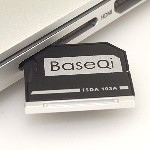 BaseQi Aluminum microSD Adapter for MacBook Air 13