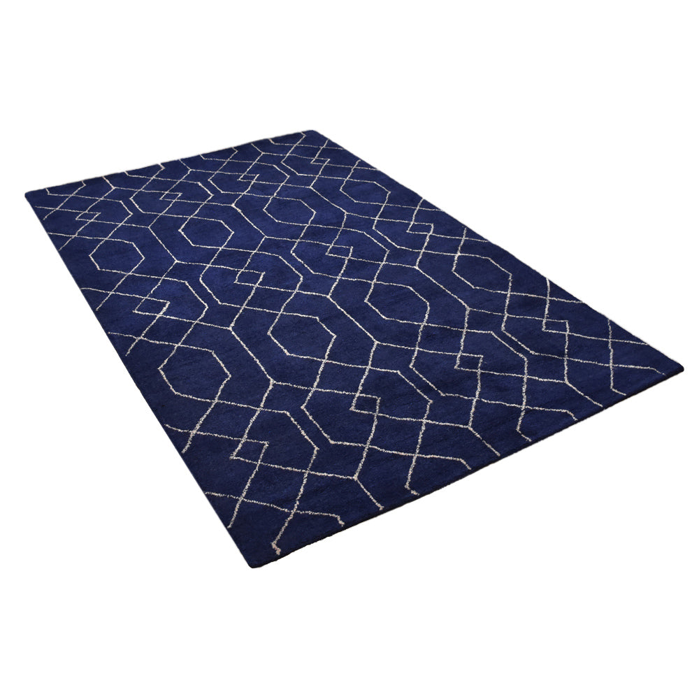 Handmade Horizon Hand Knotted Rug - Premium Wool Area Rug for Living Room, Bedroom & Dining Room - Soft & Durable Home Decor