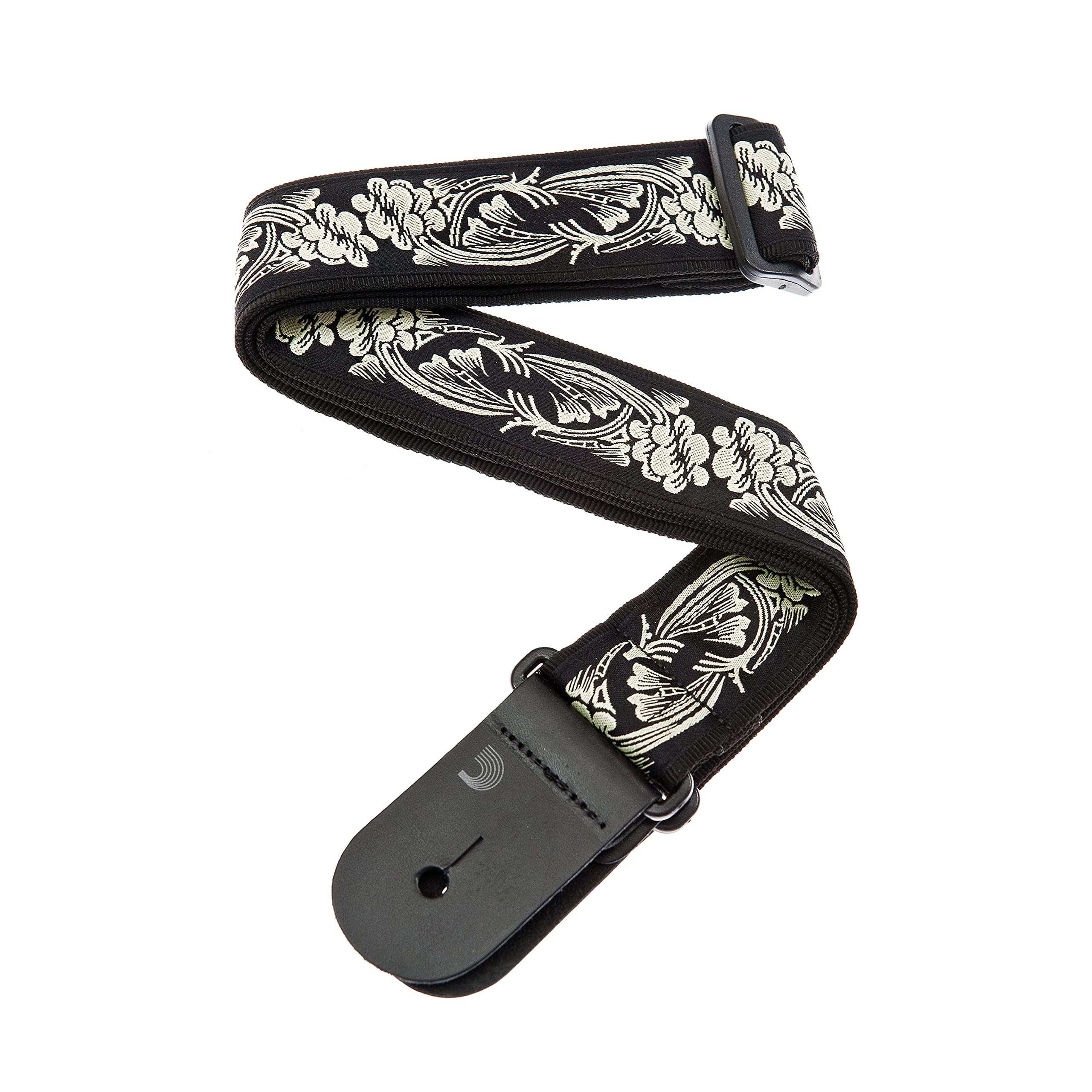D'Addario Premium Woven Guitar Strap for Electric, Acoustic & Bass Guitars - Adjustable & Comfortable - Rainforest Design - Perfect for Live Performances, Studio Sessions & Practice