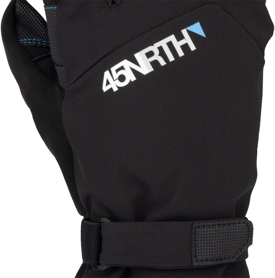 45NRTH 2024 Sturmfist 3 Gloves - Black Lobster Style Winter Gloves for Extreme Cold Weather, Small Size - Perfect for Snowmobiling, Skiing & Ice Fishing