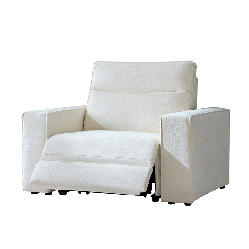 EliteNest Smart Modular Sofa with Power Recliners - Easy Assembly, Customizable Living Room Furniture for Modern Home & Entertainment Spaces