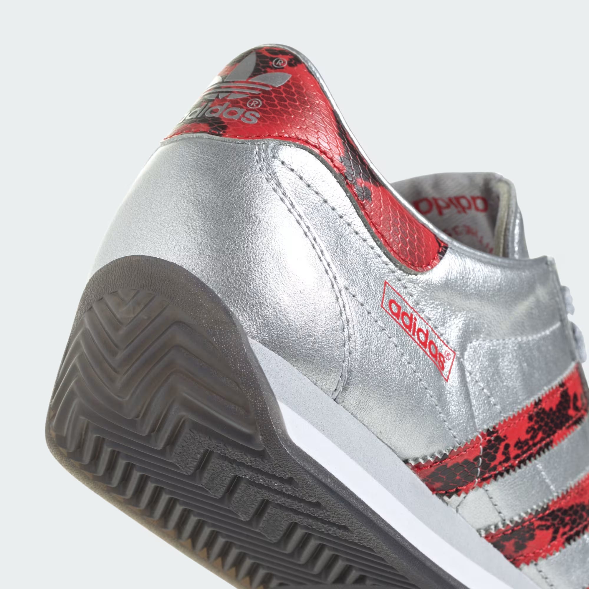 Japanese Silver Metallic & Core Black Shoes - Stylish and Comfortable Footwear for Casual Outings, Work, and Travel