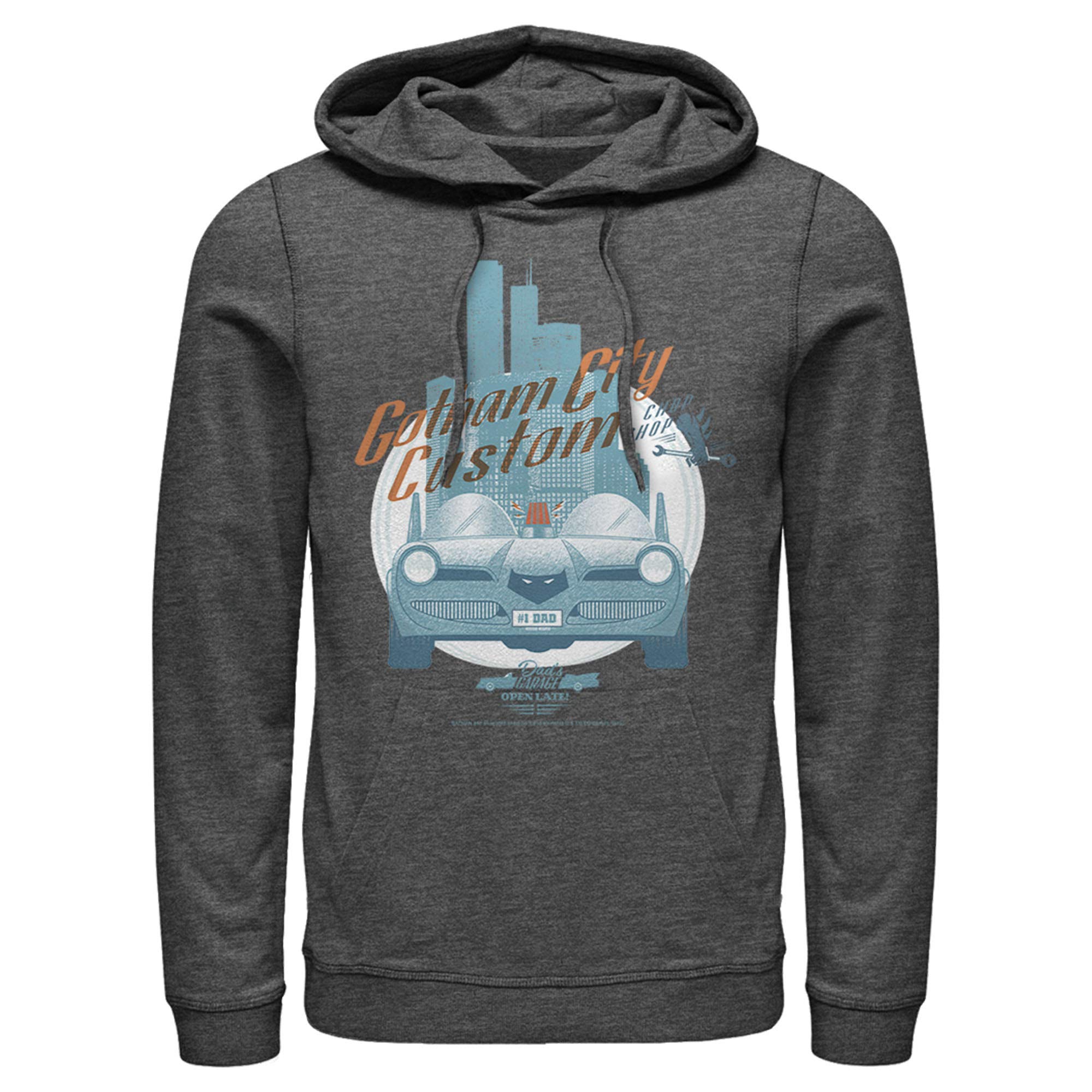 Batman Hoodie for Men - Batmobile Pullover for Cosplay & Gifts