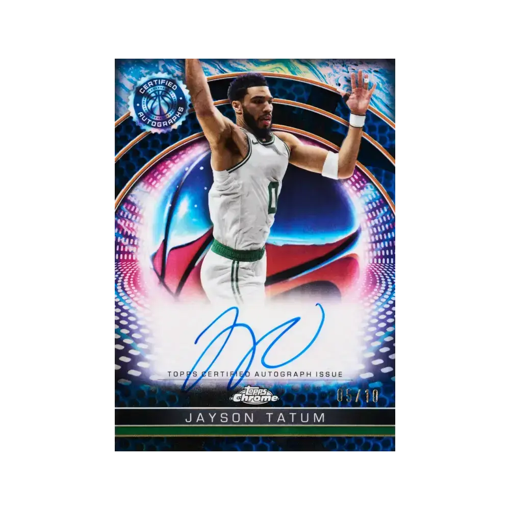 2024 Topps Chrome Basketball Hobby Box - 25 Premium Trading Cards for NBA Collectors | Perfect for Sports Memorabilia Collections, Gifts, and Investment