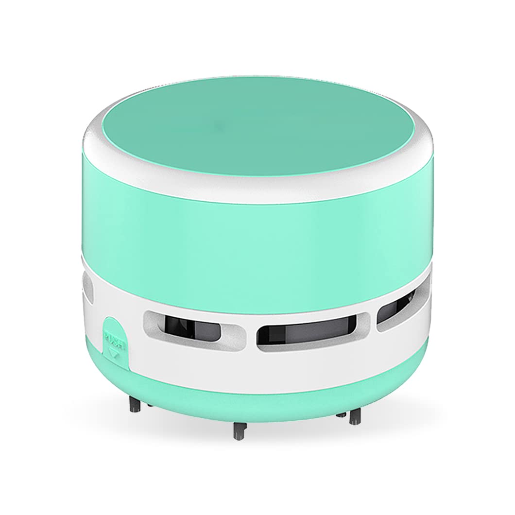 Rolin Roly Mini Cordless Desktop Vacuum Cleaner - Portable Handheld Dust Sweeper for Keyboard, Crumbs & Small Debris | Perfect for Home, School, Office & Computer Cleaning