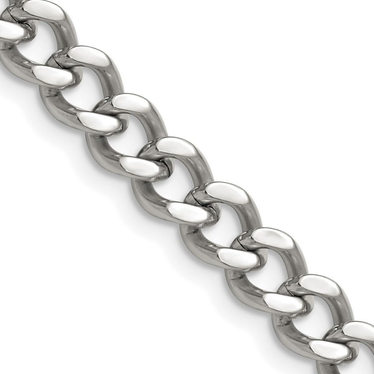 Stainless Steel Curb Chain Necklace for Women & Men - Adjustable 16-30 Inch Lengths | Durable Fashion Jewelry for Everyday Wear, Gifts & Layering