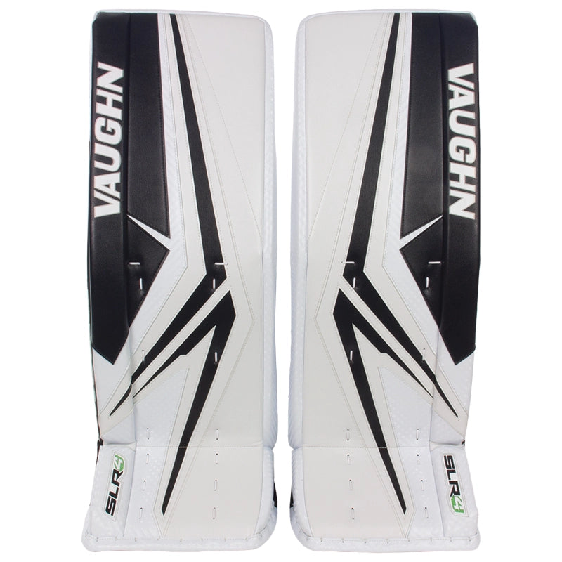 Vaughn SLR4 Intermediate Hockey Goalie Leg Pads - Lightweight Protection for Ice Hockey Goalies - Perfect for Practice & Games