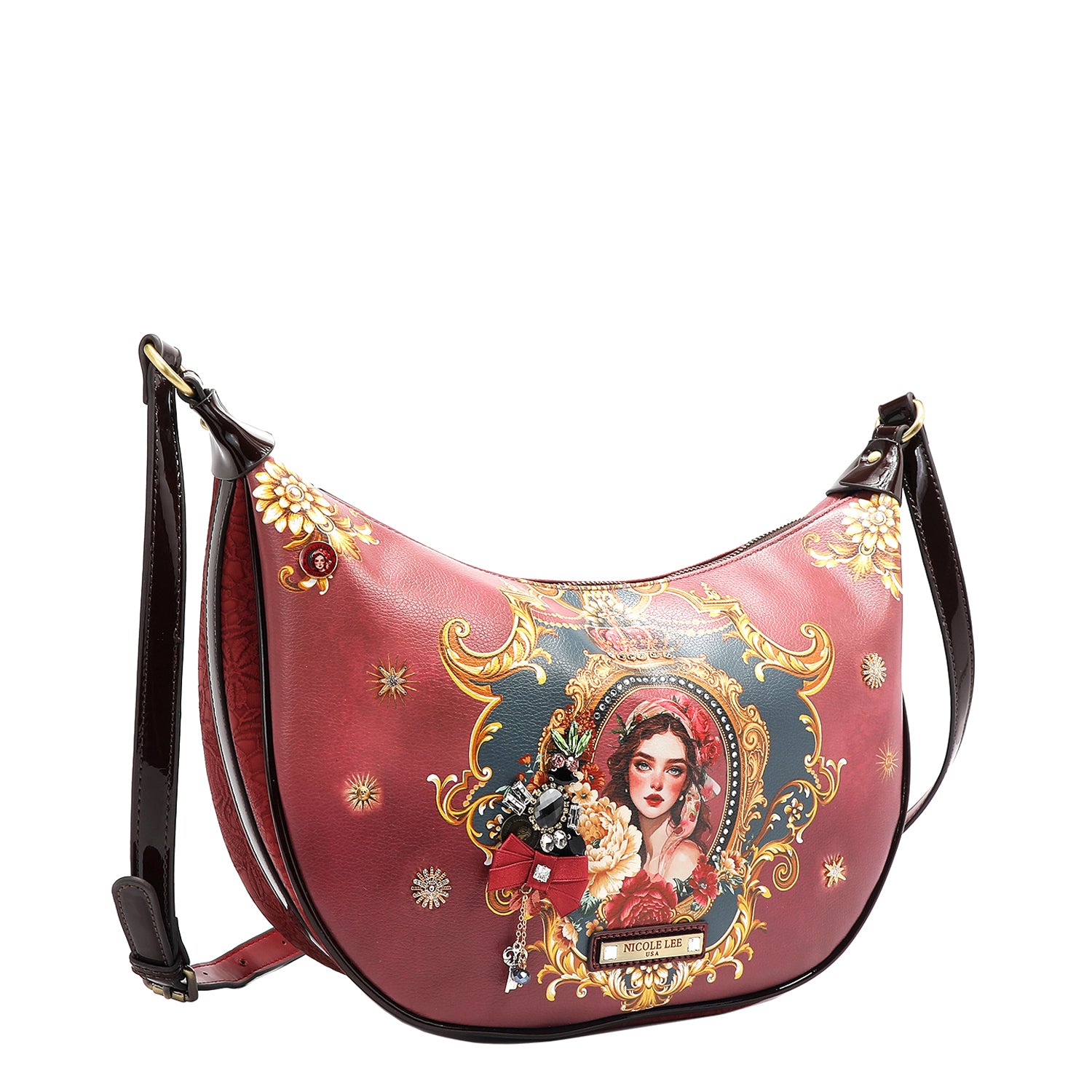 THE QUEEN Shoulder Crossbody Bag for Women - Stylish Leather Purse for Everyday Use, Work & Travel