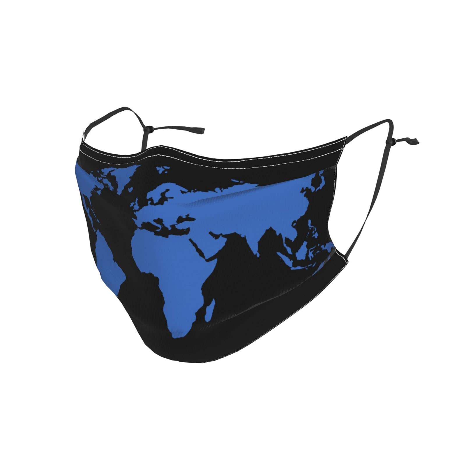 Reusable Washable Face Mask with Adjustable Filters - for Outdoor & Travel