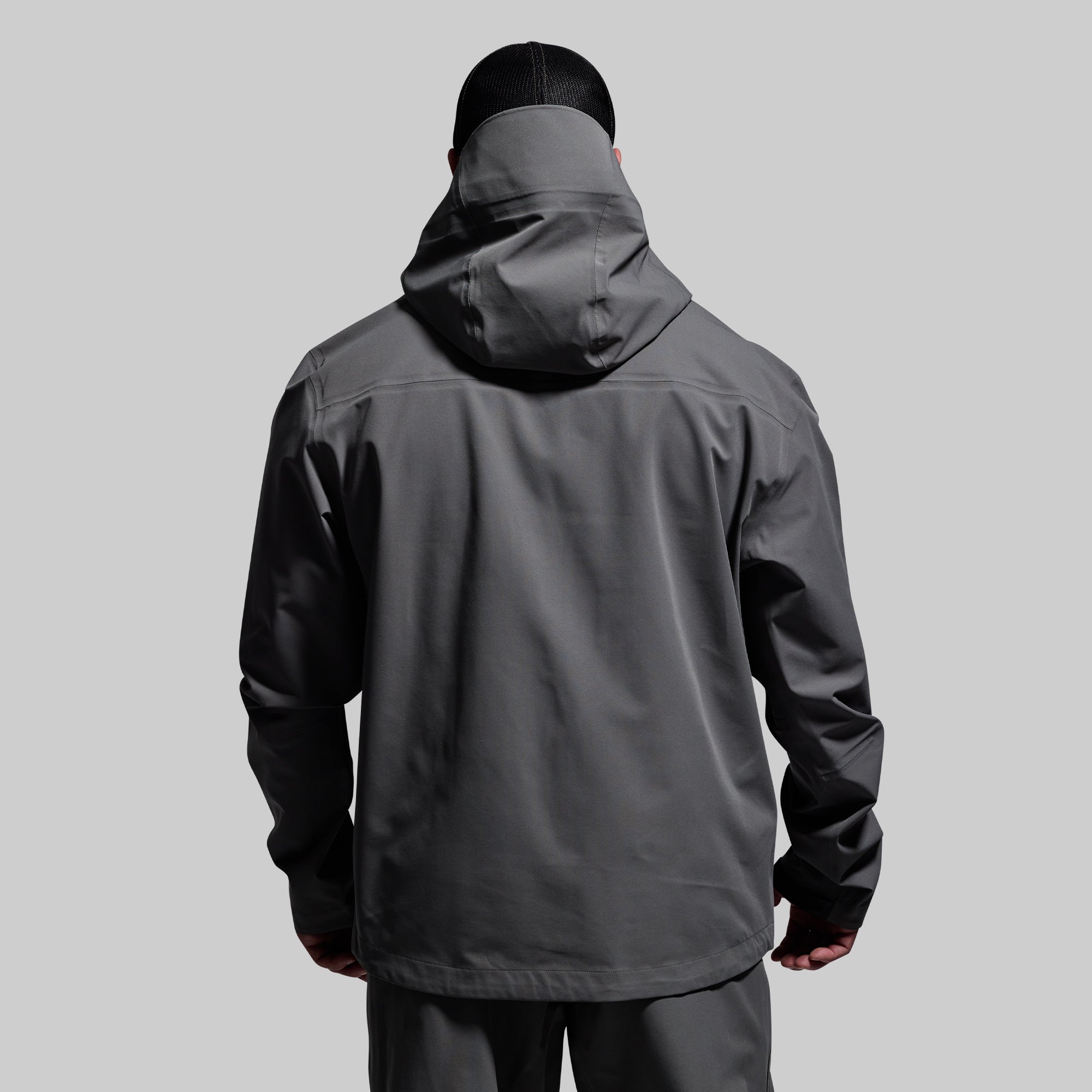 Mission FLEX Waterproof Rain Jacket - Lightweight Windbreaker for Men & Women (Wolf Grey) | Perfect for Hiking, Camping & Outdoor Adventures