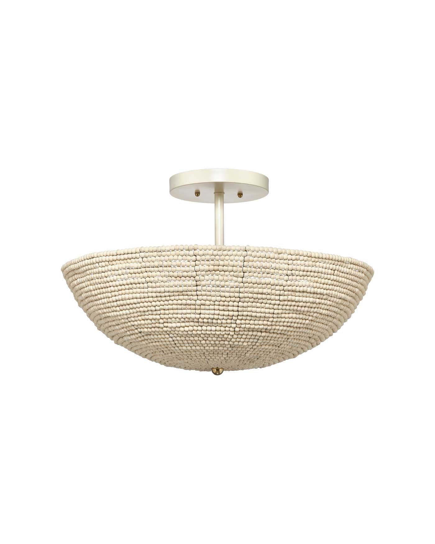 Tsunami Semi Flush Mount Ceiling Light Fixture - Modern LED Lighting for Bedroom, Hallway & Kitchen | Energy Efficient Indoor Home Decor
