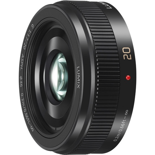 Panasonic Lumix G 20mm f/1.7 II ASPH Prime Lens for Mirrorless Cameras - Black | Wide Aperture for Low Light Photography & Portrait Shooting | Perfect for Travel, Street & Everyday Photography