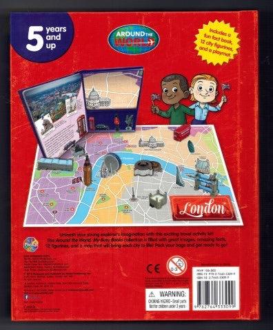 Explore London with My Busy Books - Interactive Board Book Set with 12 City Figurines | Perfect for Kids' Travel-Themed Learning & Playtime