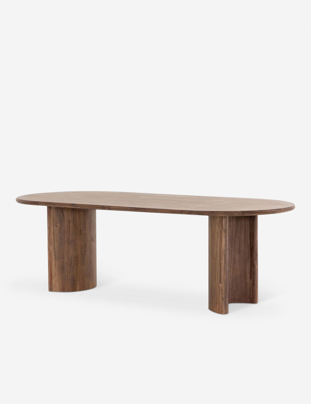 Gilda Oval Dining Table - Modern Wooden Kitchen Table for 6 - Perfect for Dining Room, Kitchen, and Small Spaces - Elegant Home Decor Furniture