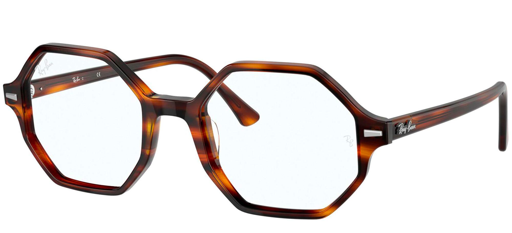 Ray-Ban Rx5472 Britt Hexagonal Prescription Eyeglasses Frames for Men & Women - Stylish & Durable Eyewear for Work, Driving & Everyday Use
