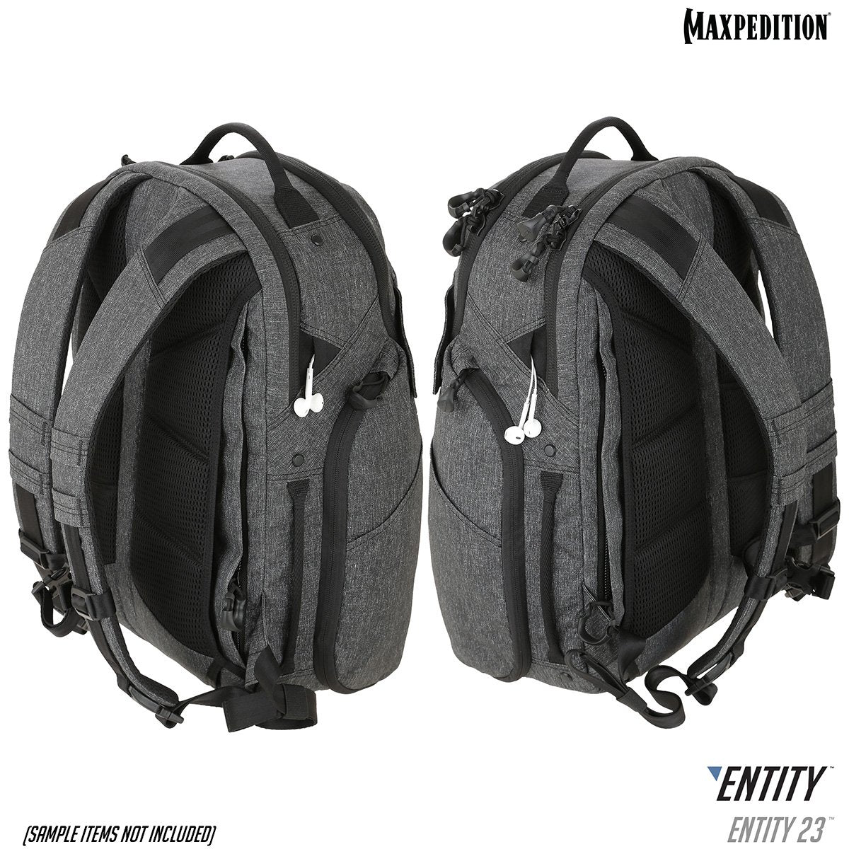 Entity 23™ CCW Concealed Carry Laptop Backpack 23L - Waterproof Anti-Theft Business Travel Backpack for Men & Women - Perfect for Office, College, Airplane & Everyday Commute