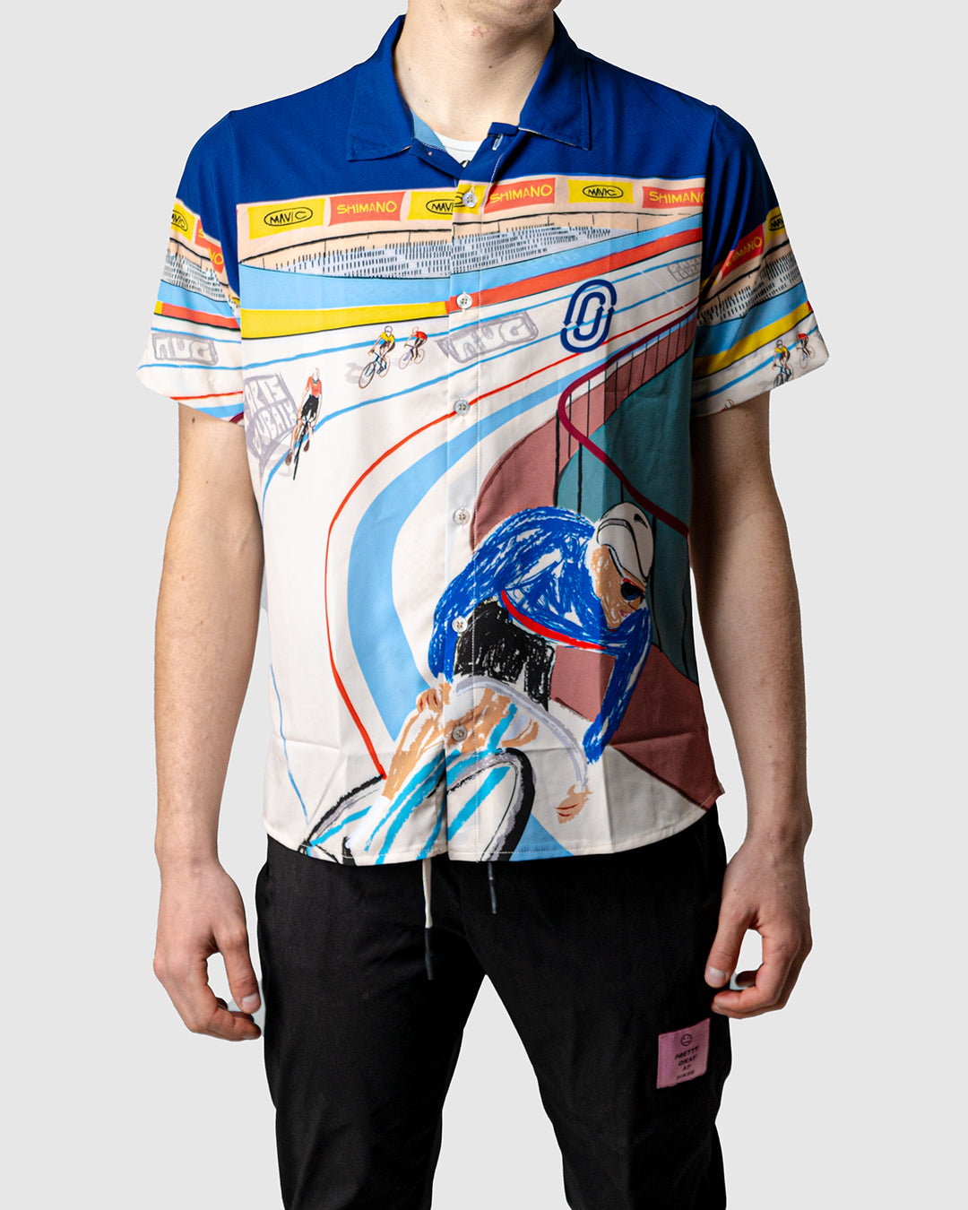 Paris Roubaix Resort Shirt - Premium Cycling Jersey for Men & Women - Comfortable Breathable Fabric for Biking, Travel & Outdoor Adventures