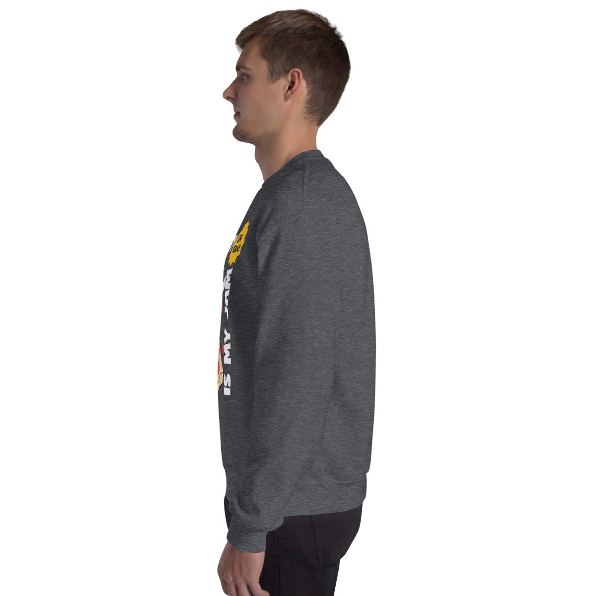 Jammin' to Sobriety Unisex Classic Sweatshirt - Comfortable Cotton Pullover for Men & Women - Perfect for Recovery Meetings, Sober Living & Casual Wear