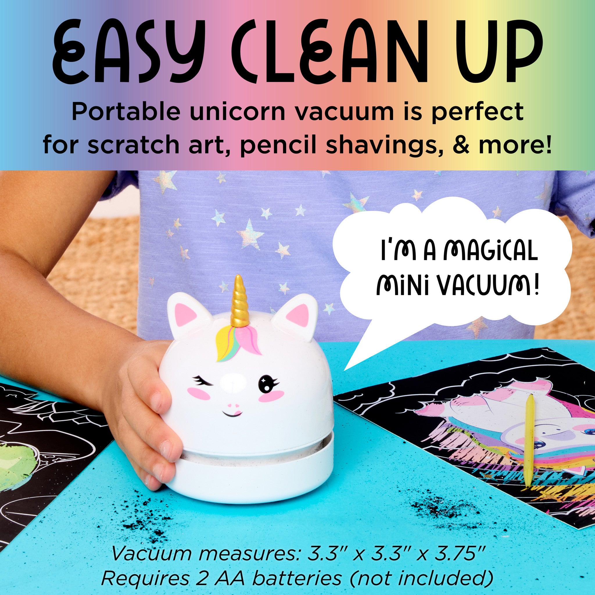 Deluxe Scratch Art Kit for Kids - Creative DIY Craft Set with 10 Sheets & Wooden Stylus - Perfect for Birthday Gifts, Classroom Activities & Stress Relief #6517000