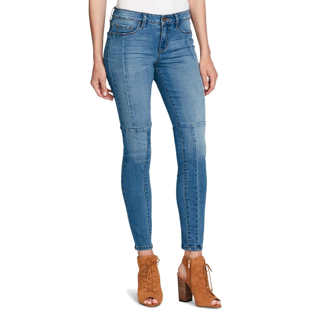 Jessica Simpson Women's Kiss Me Skinny Jeans - High Waist Stretch Denim Pants for Casual Wear & Night Out