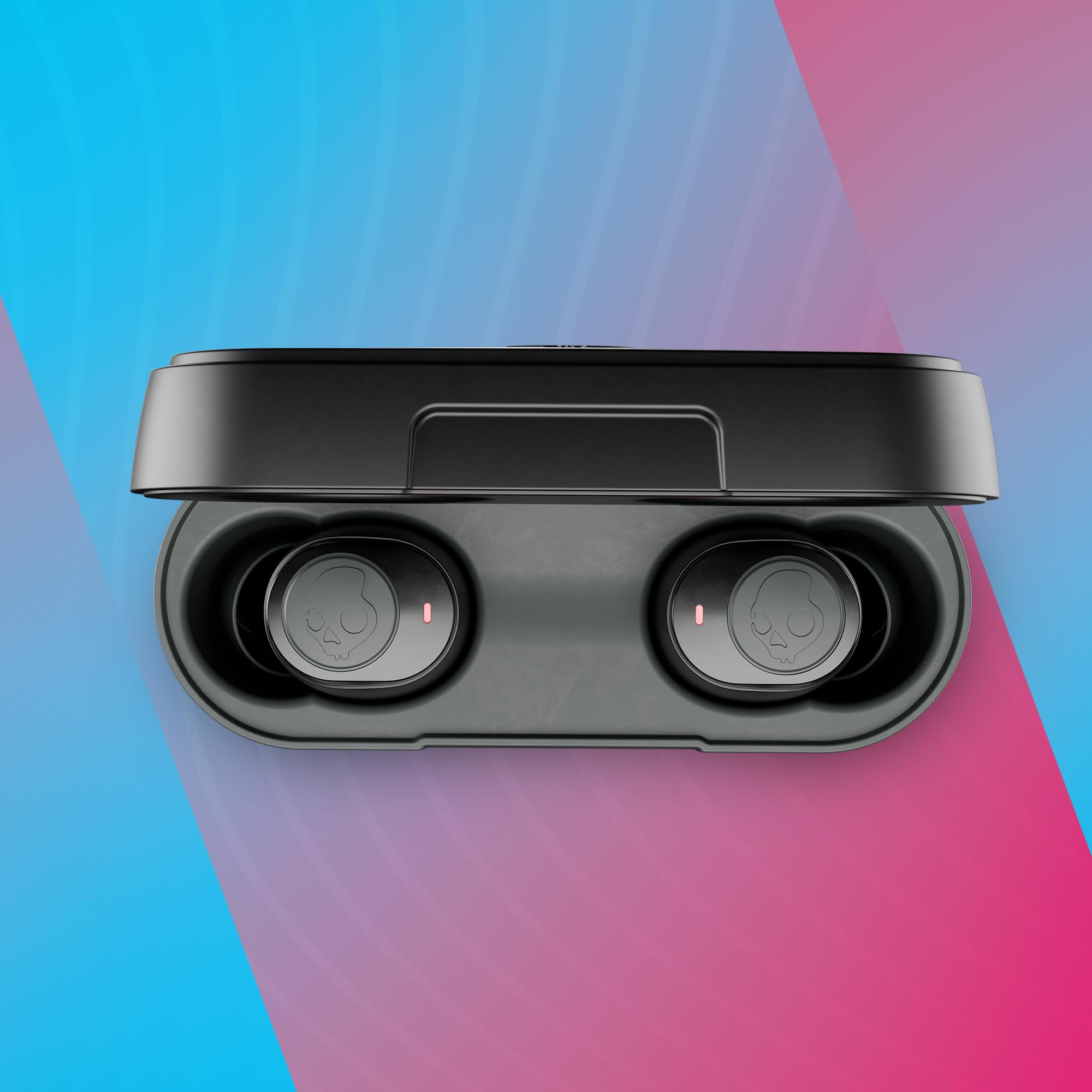 Skullcandy Jib True 2 Wireless Earbuds - 32 Hour Battery, Built-in Mic, Bluetooth 5.2 for iPhone & Android - Black | Perfect for Gym, Commuting & Workouts