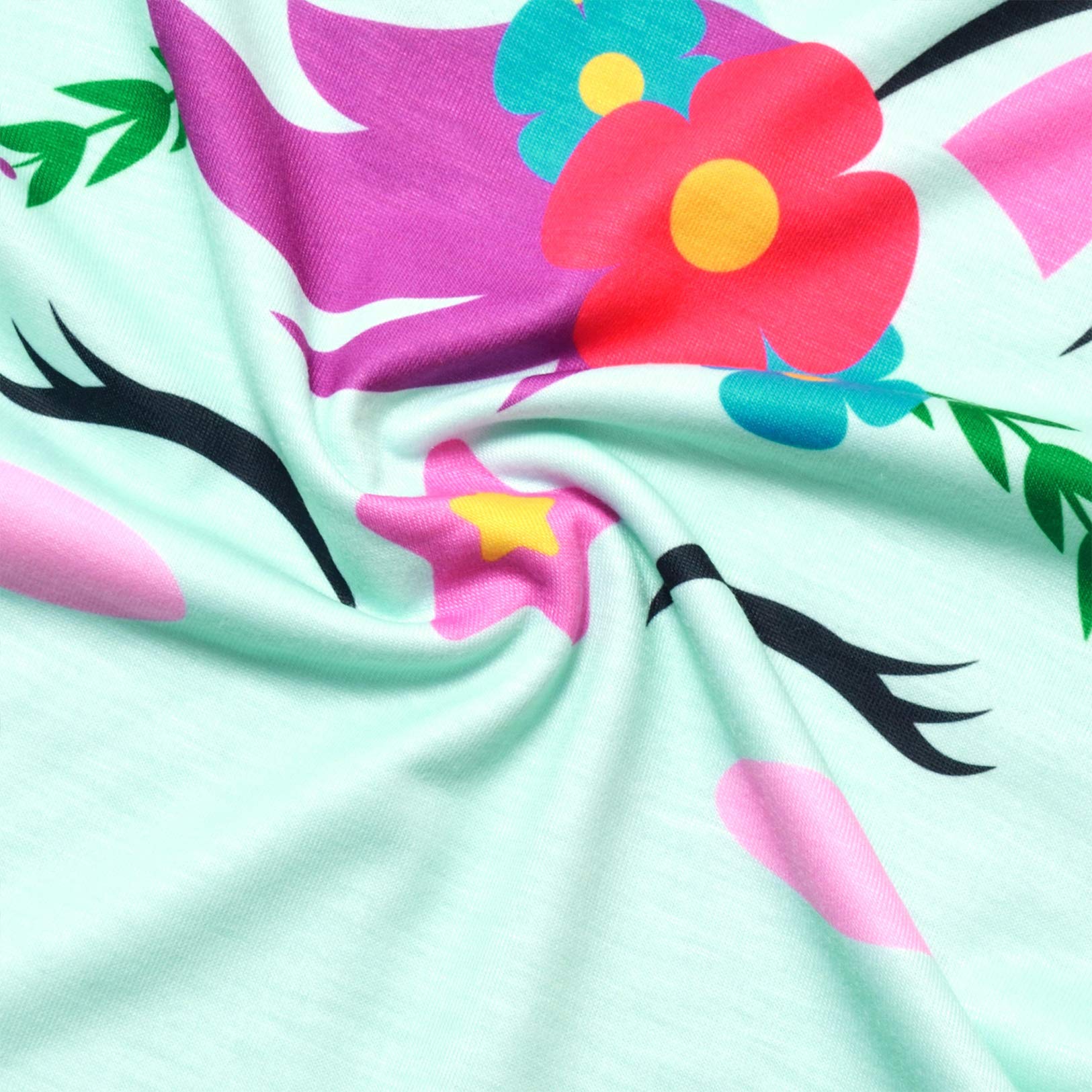 Girls Cotton Pajama Sets - Summer Short Sleeve Sleepwear for Kids | Playtime & Bedtime Comfort