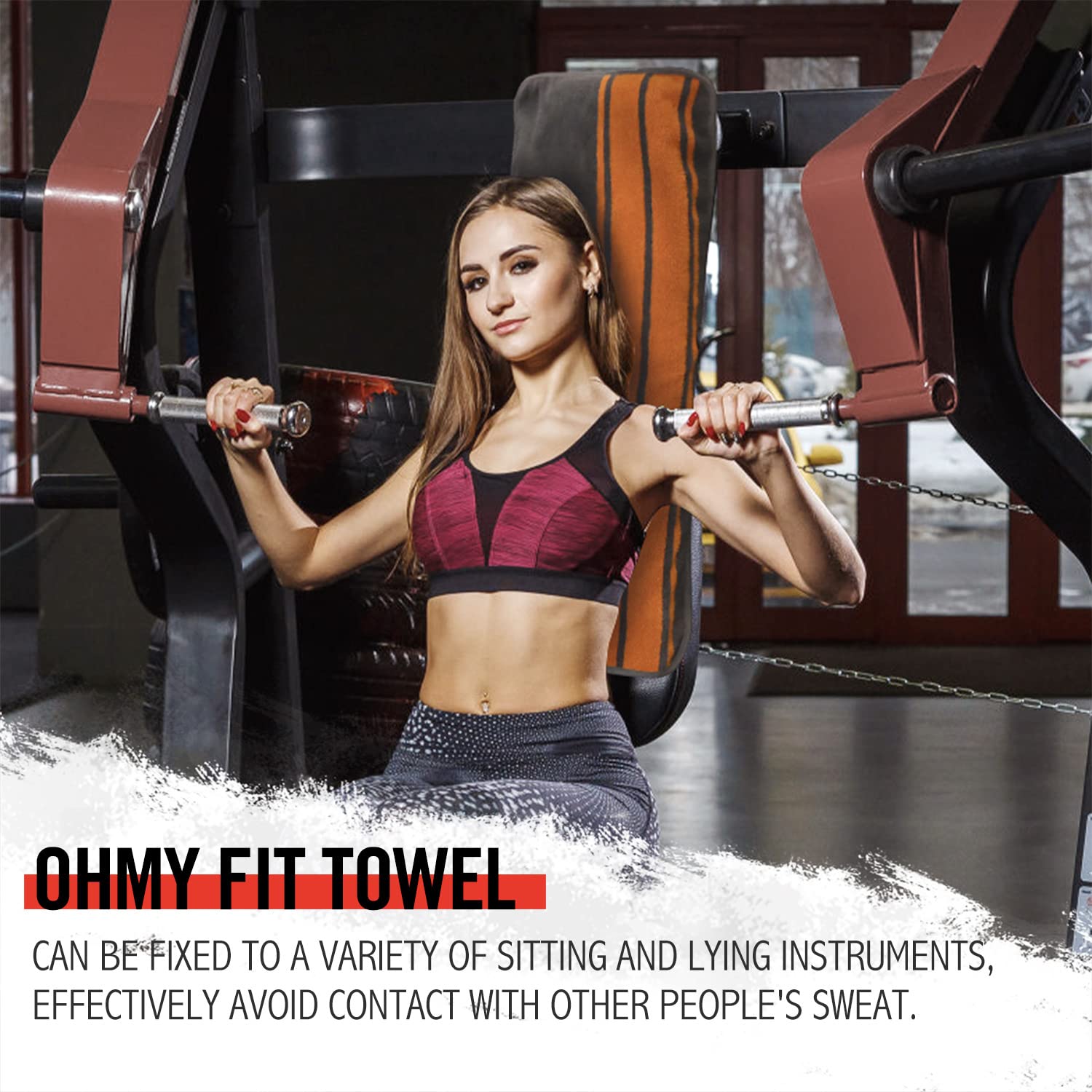 **18 oz Tritan Sports Water Bottle & Smart Fitness Towel with Zippered Pocket - Gym, Running, Hiking & Outdoor Workout Essentials Bundle**