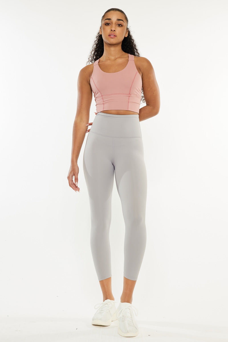 Lily High Rise Active Leggings for Women - Yoga Pants with Pockets, Tummy Control Workout Leggings - Perfect for Gym, Running, Yoga & Lounge Wear