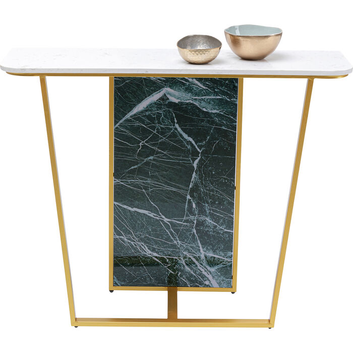 78x100cm Console Tiara - Elegant Entryway Table for Hallway, Living Room & Bedroom Decor