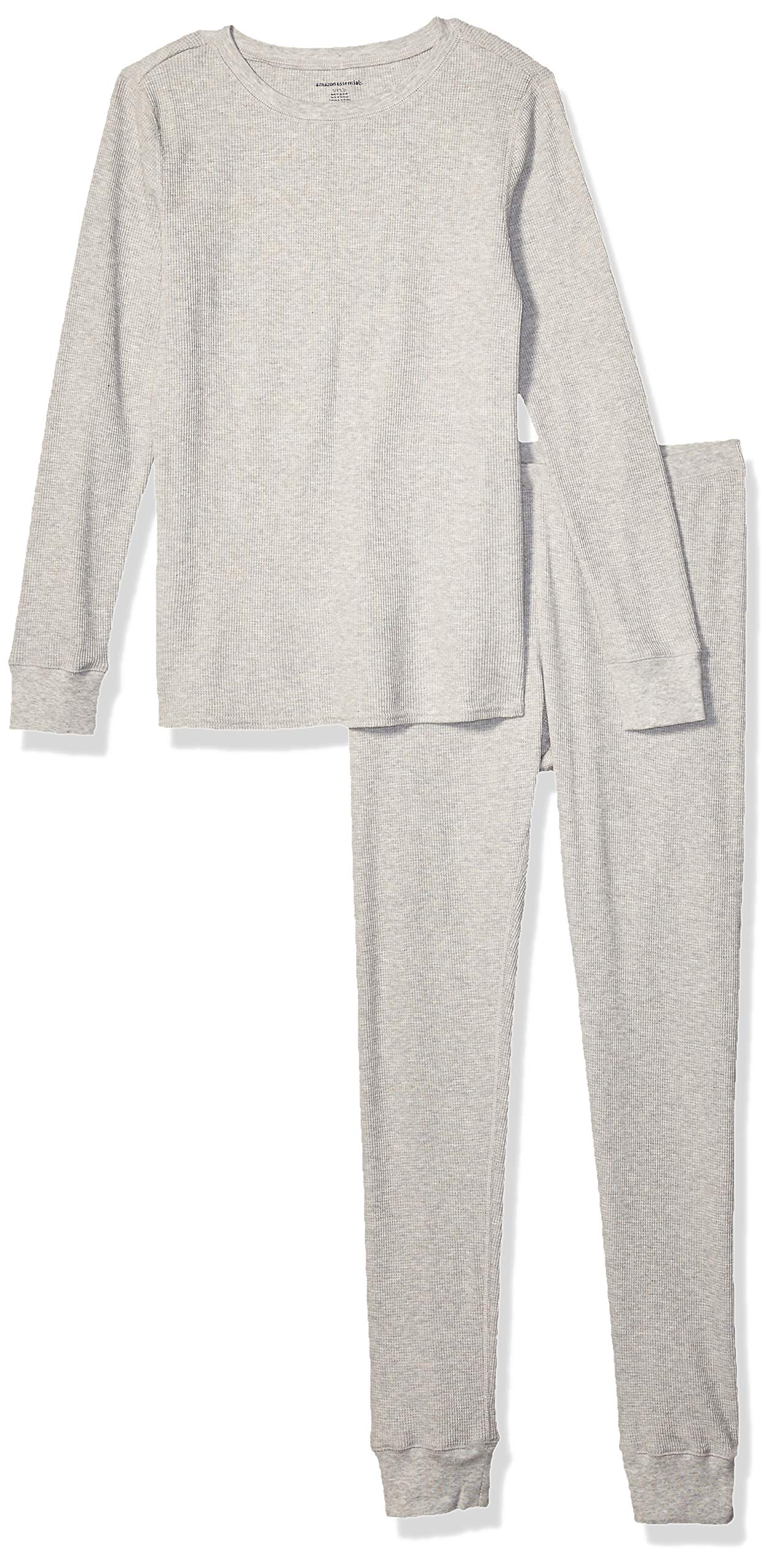 Amazon Essentials Women's Waffle Knit Snug Fit Pajama Set - Soft & Cozy Sleepwear for Lounge & Relaxation at Home