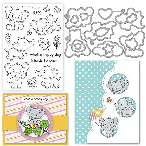 Elephant Clear Stamps