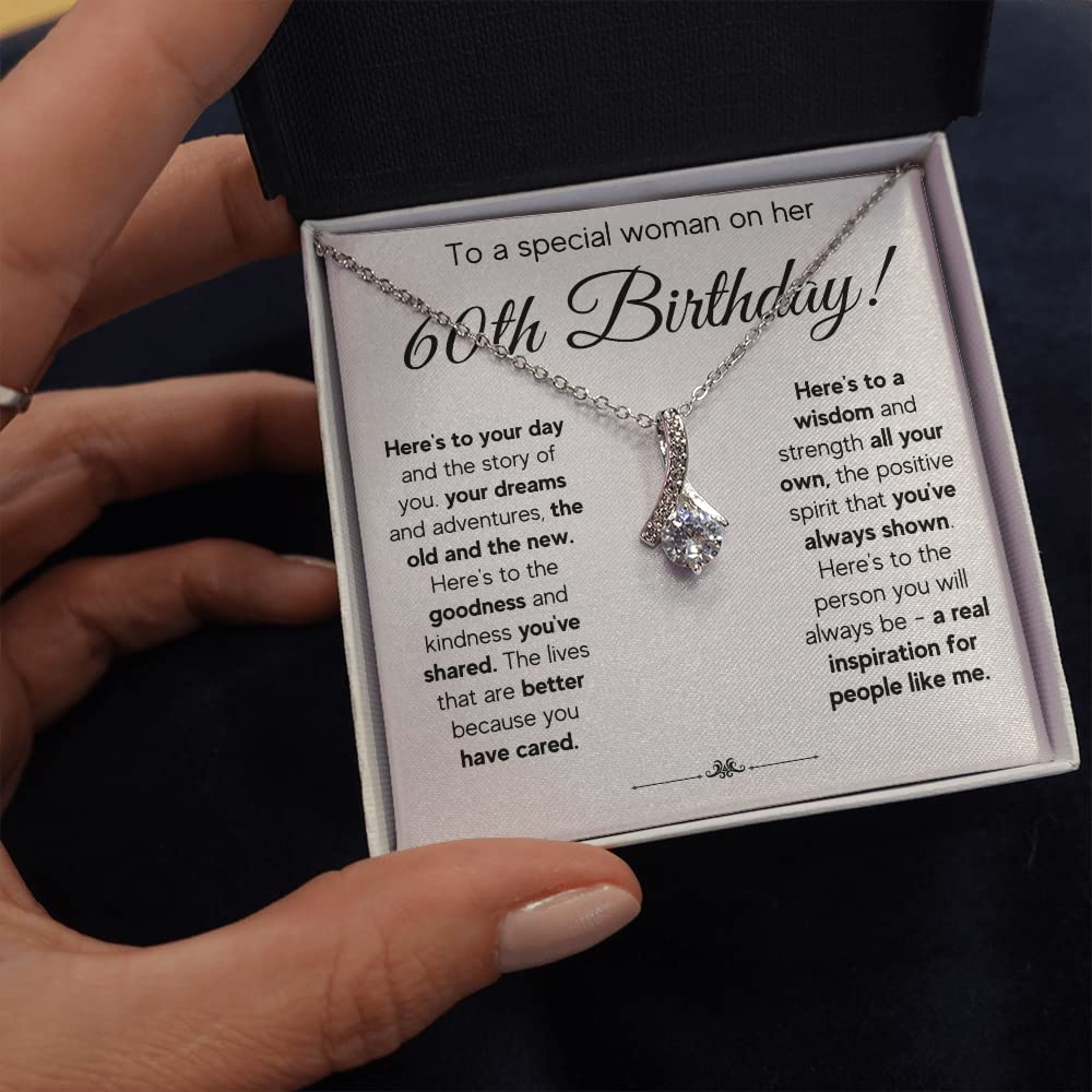 60th Birthday Gifts for Women - Elegant 