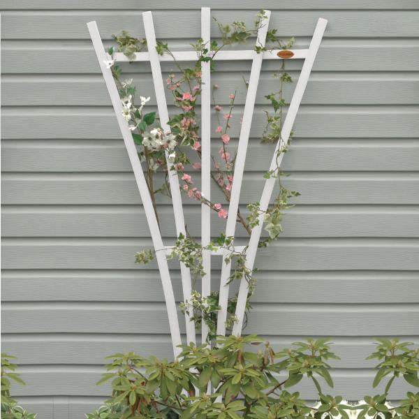 Eco-Friendly Hartford Fan Trellis - Durable Garden Climbing Plant Support for Vines, Flowers & Vegetables | Perfect for Outdoor Gardens, Balconies & Greenhouses